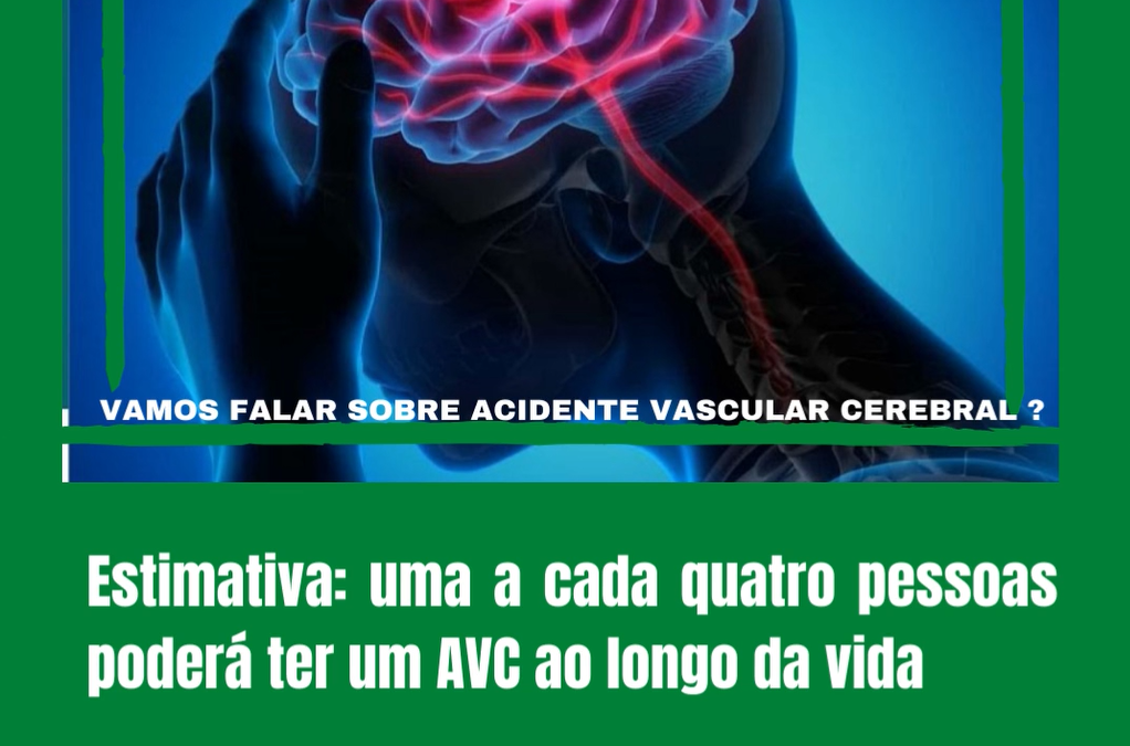 Estimativa: uma a cada quatro pessoas poderá ter um AVC ao longo da vida